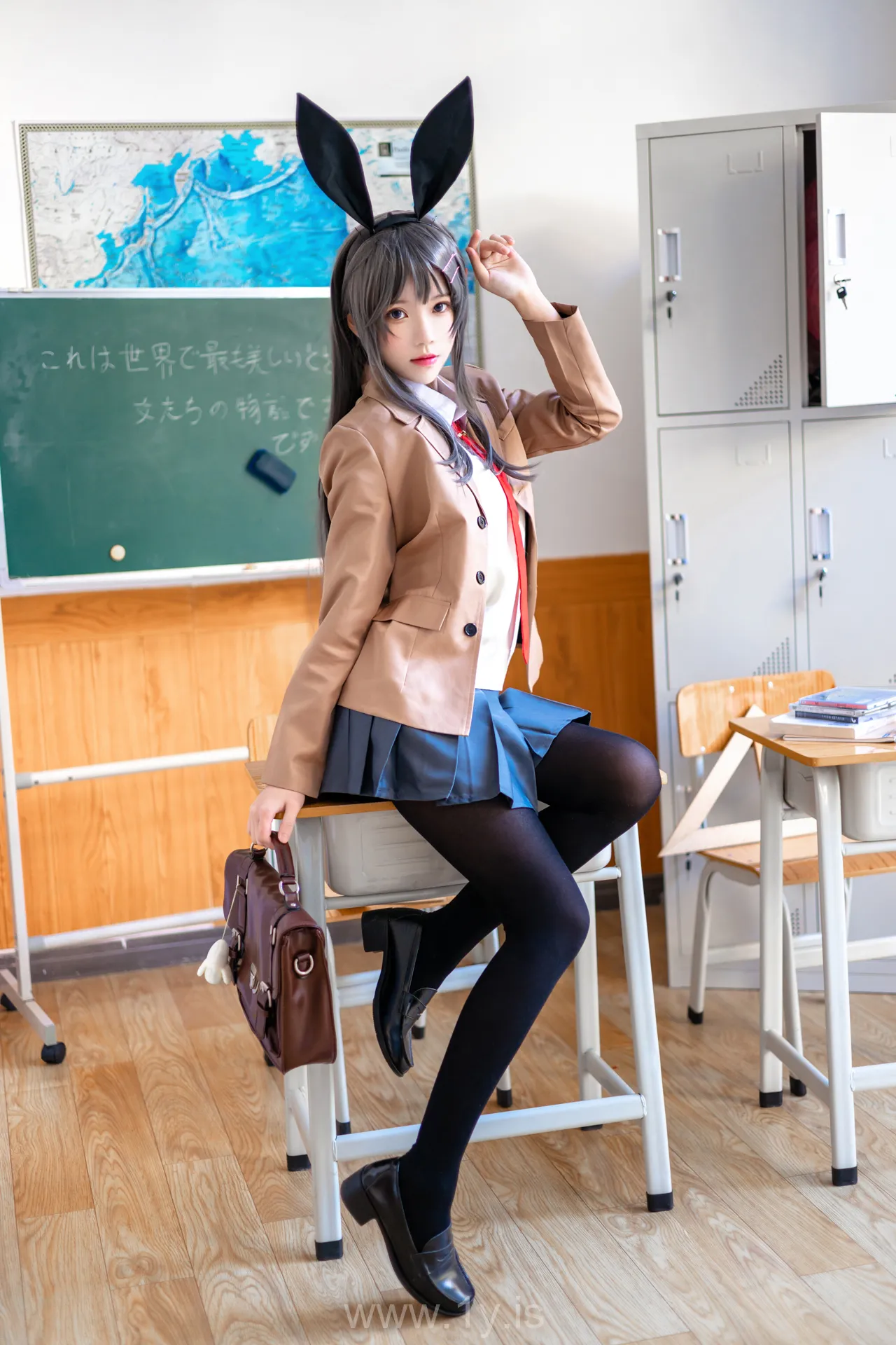 桜桃喵 NO.119 麻衣学姐制服